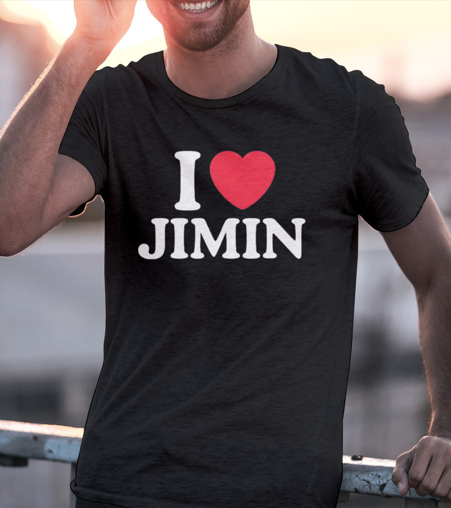 I Love Jimin BTS KPop Lover Fan T-Shirt
