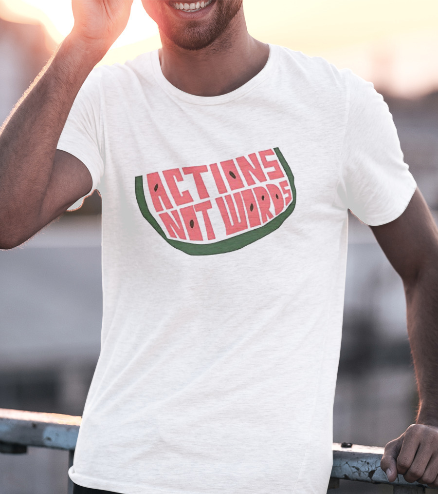 Actions Not Words Liam Cunningham T-Shirt