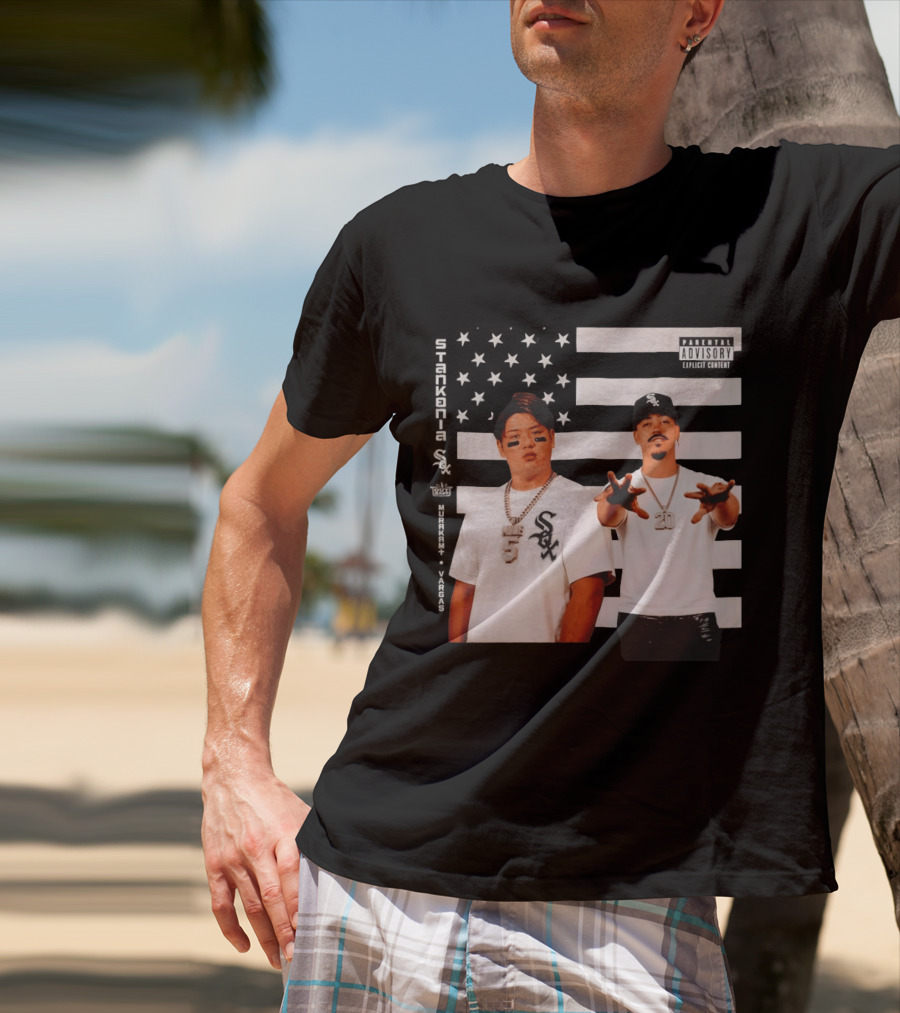 Murakami Munetaka Miguel Vargas Chicago White Sox Baseball American Flag Advisory 5 20 T-Shirt
