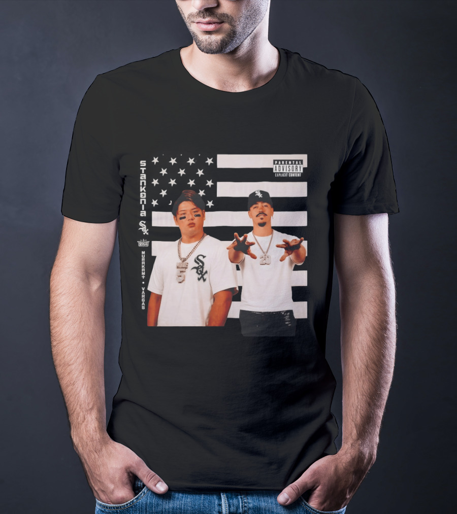 Murakami Munetaka Miguel Vargas Chicago White Sox Baseball American Flag Advisory 5 20 T-Shirt