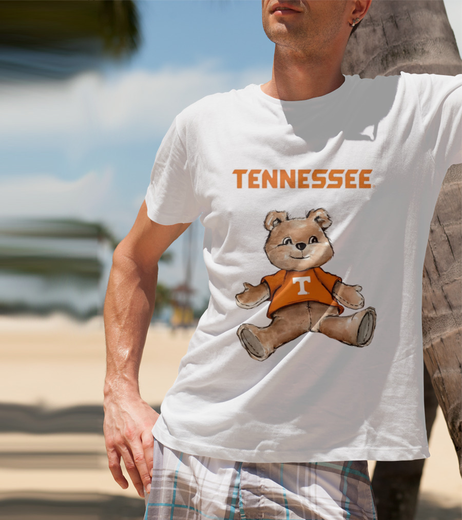 Tennessee Volunteers Teddy Bear Orange T T-Shirt