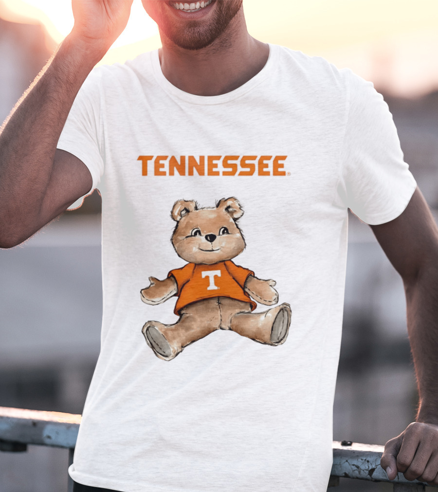 Tennessee Volunteers Teddy Bear Orange T T-Shirt