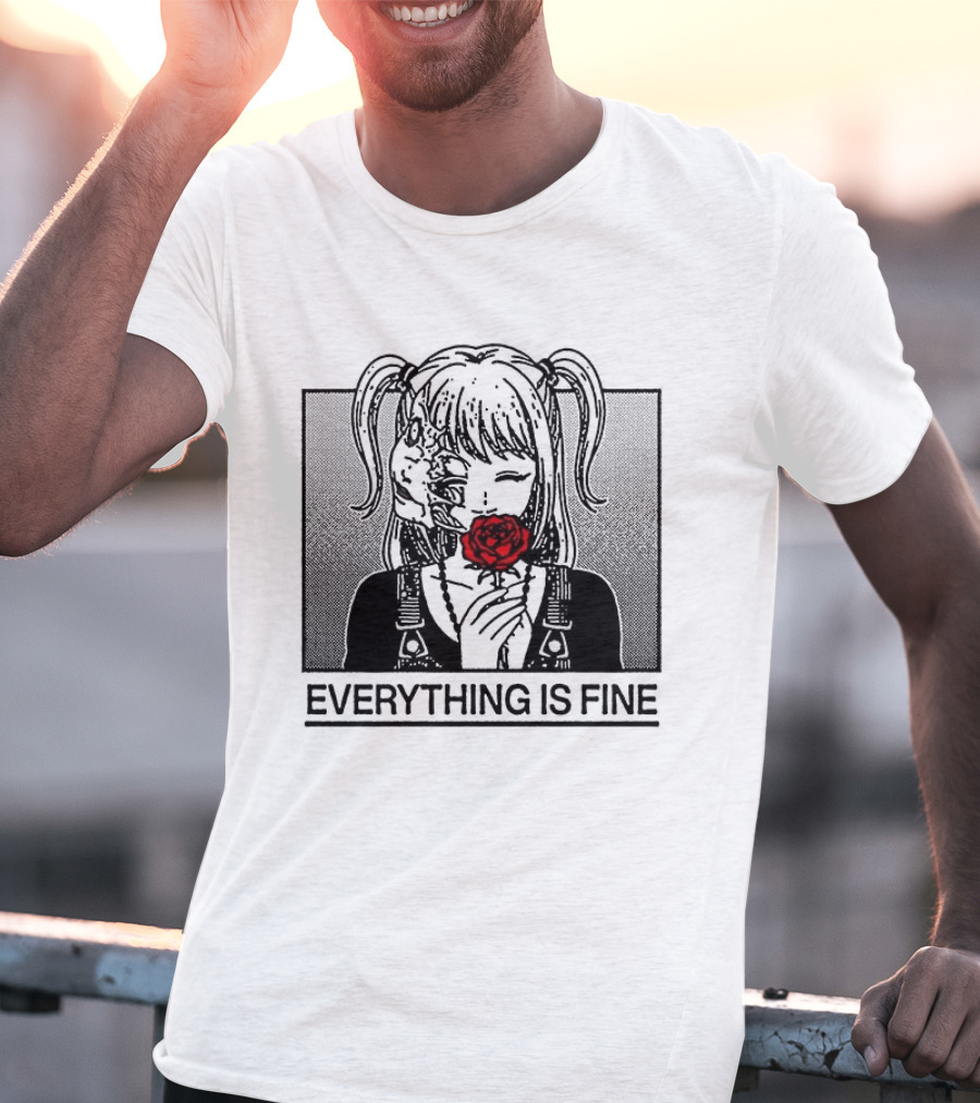 Tomie Kawakami Everything Is Fine Anime T-Shirt
