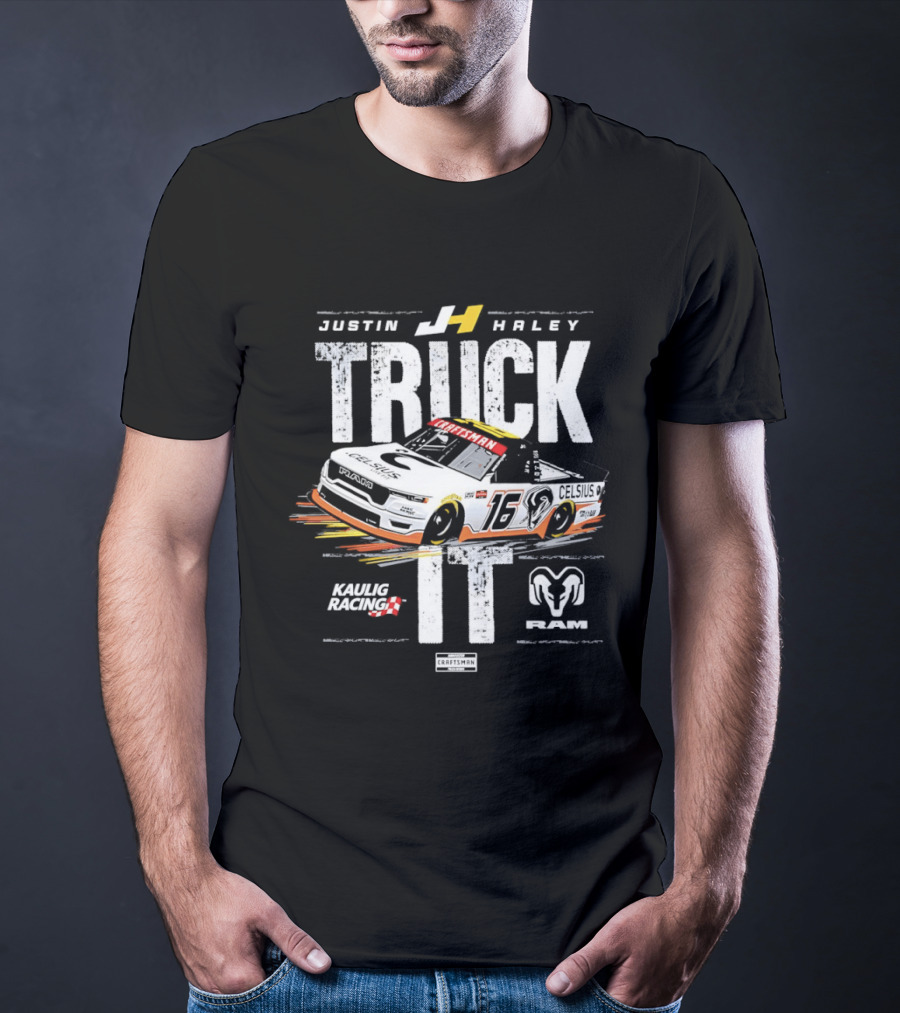 Justin Haley Truck It Kaulig Racing Ram Craftsman 16 T-Shirt