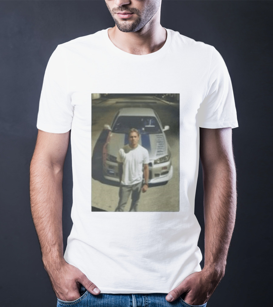 50th Birthday Archive 01 The Paul Walker Foundation Nissan Skyline R34 T-Shirt