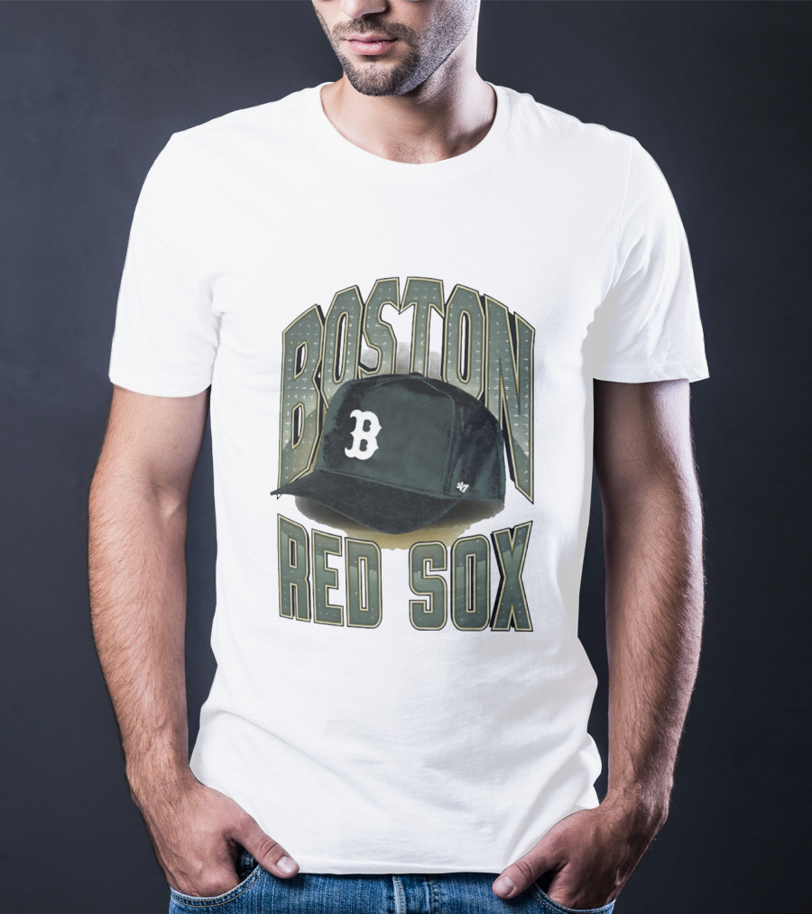 Boston Red Sox B Hat 47 Brand City Connect Dune Tubular T-Shirt