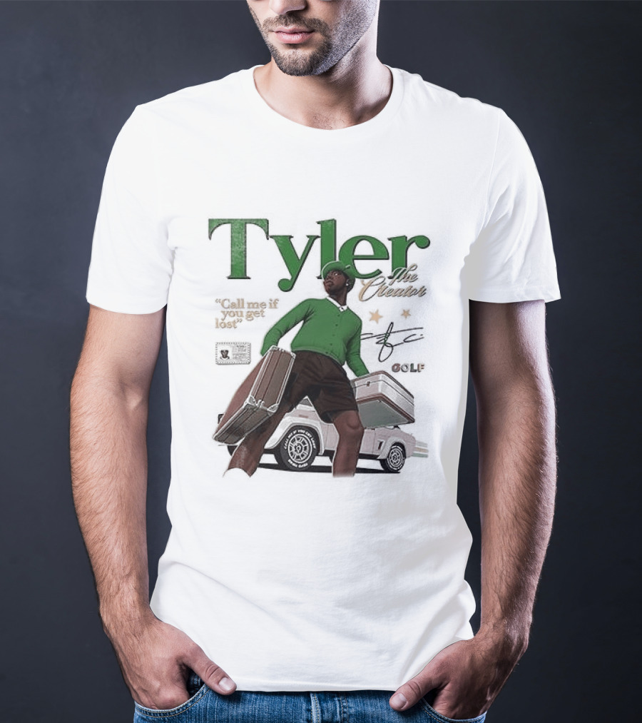 Tyler The Creator Call Me If You Get Lost Vintage Aesthetic Golf Wang T-Shirt