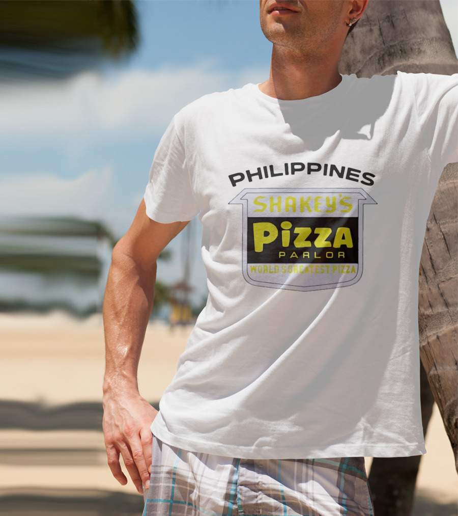 Philippines Shakey's Pizza Parlor World's Greatest Pizza T-Shirt
