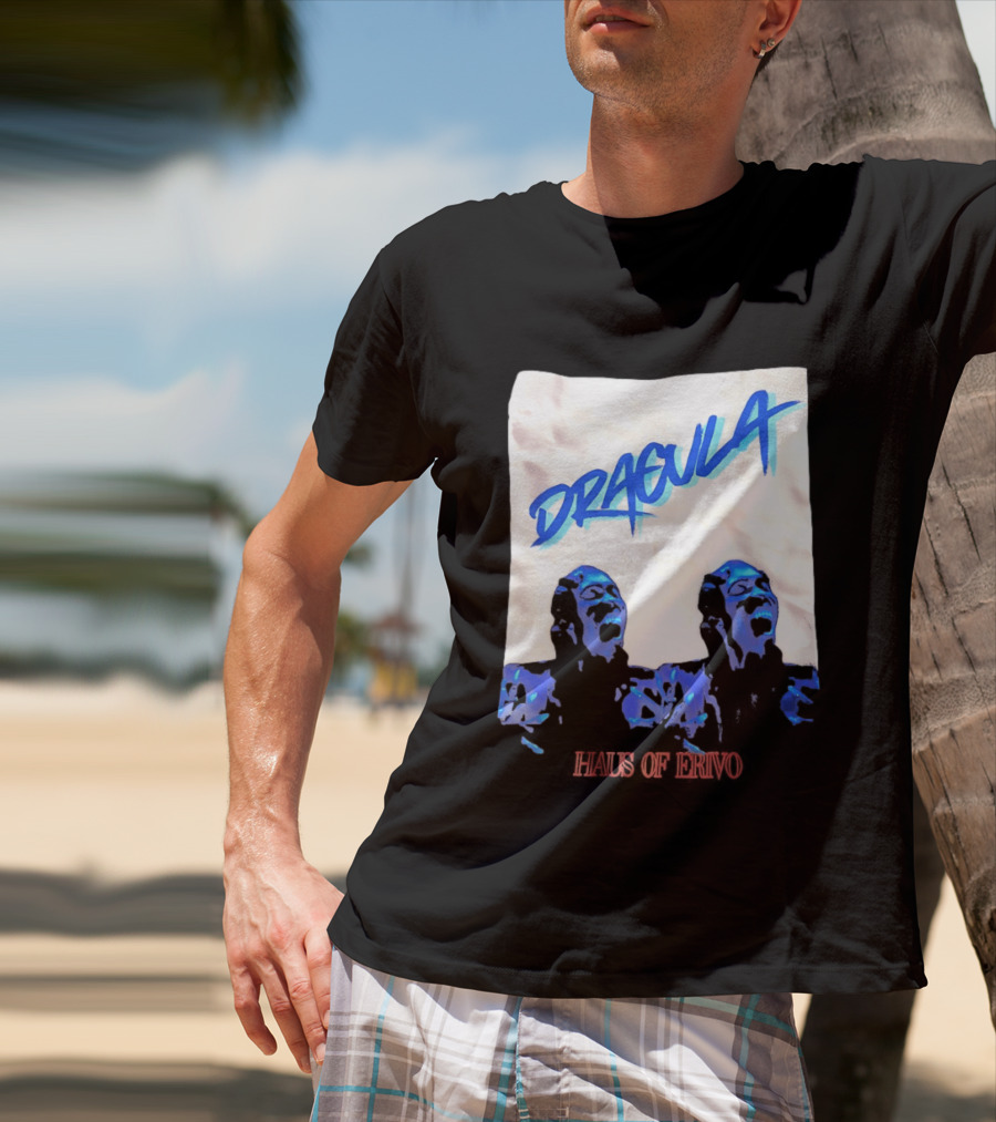 Cynthia Erivo Dracula Haus Of Erivo Blue Artistic T-Shirt