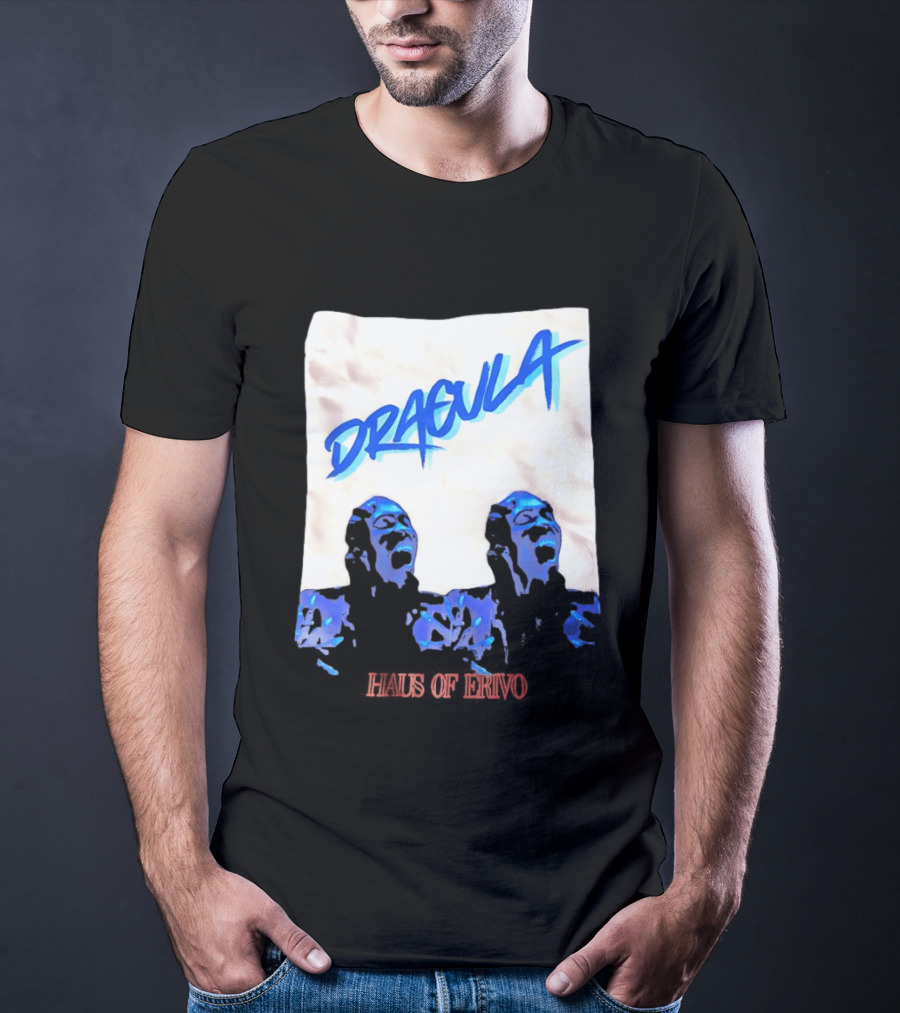 Cynthia Erivo Dracula Haus Of Erivo Blue Artistic T-Shirt