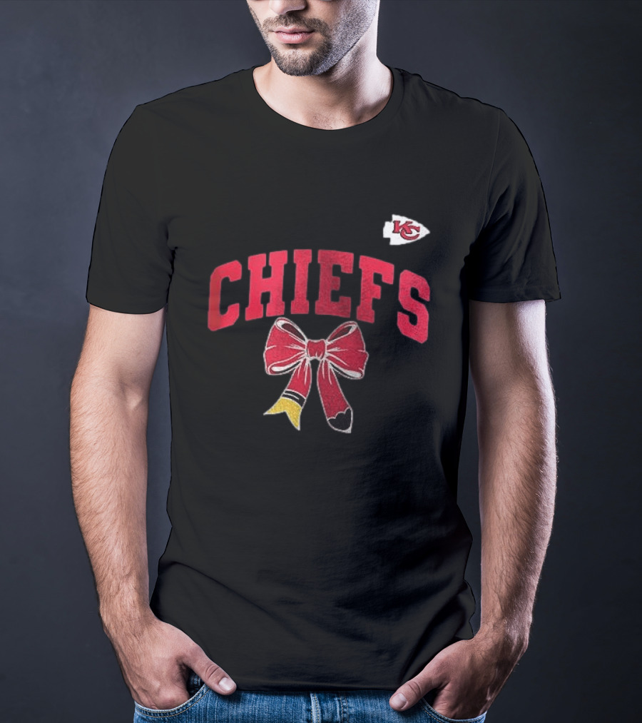 Kansas City Chiefs Retired Teacher Lover Ribbon T-Shirt