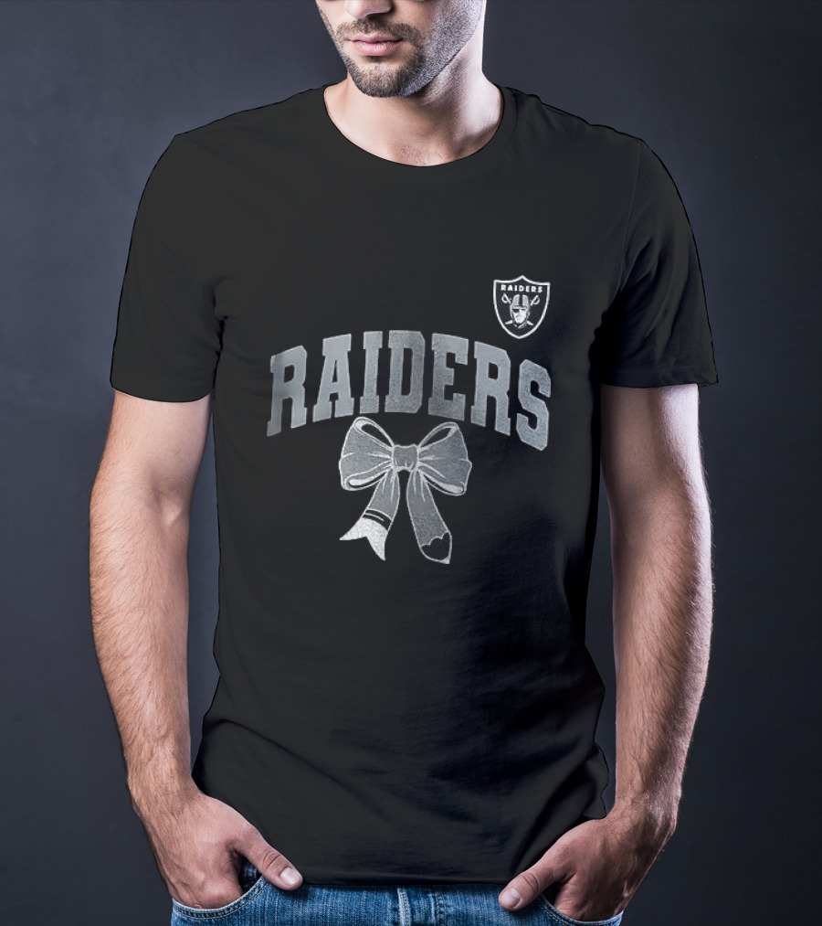 Las Vegas Raiders Retired Teacher Loves Her Ribbon T-Shirt