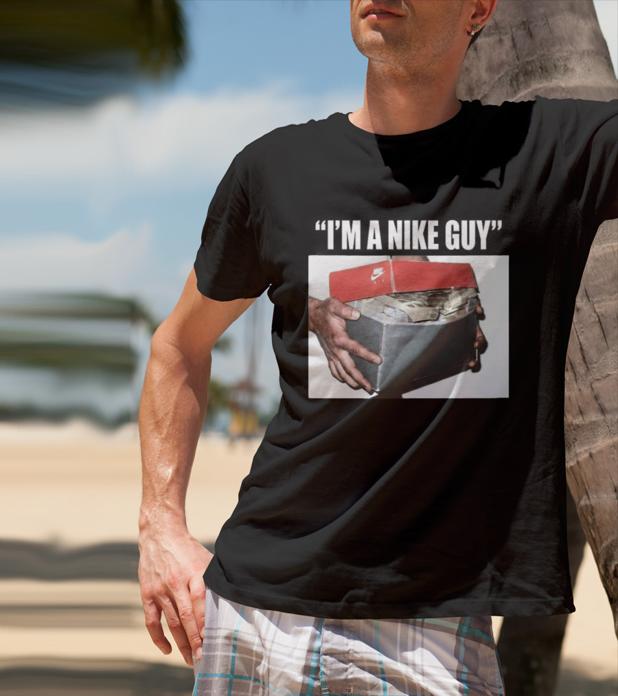 LeBron James Nike Air Cash Sneaker Box T-Shirt