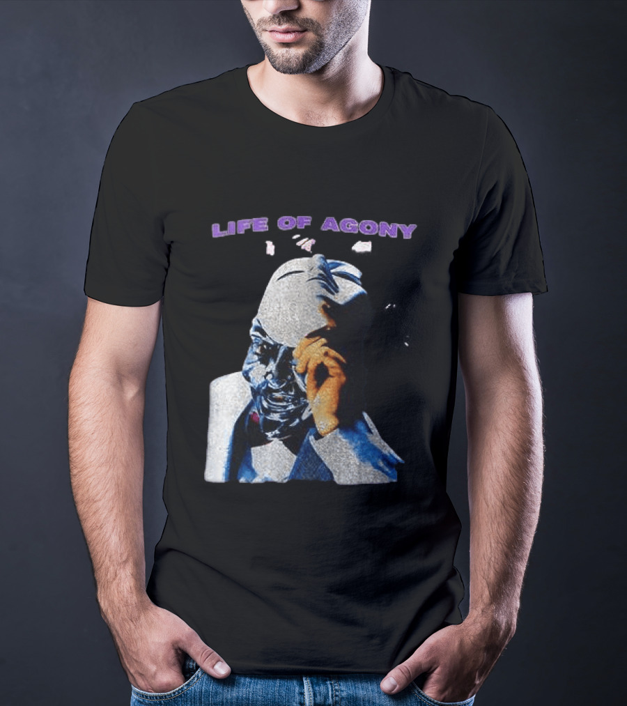 Life Of Agony Ugly Masked Face T-Shirt