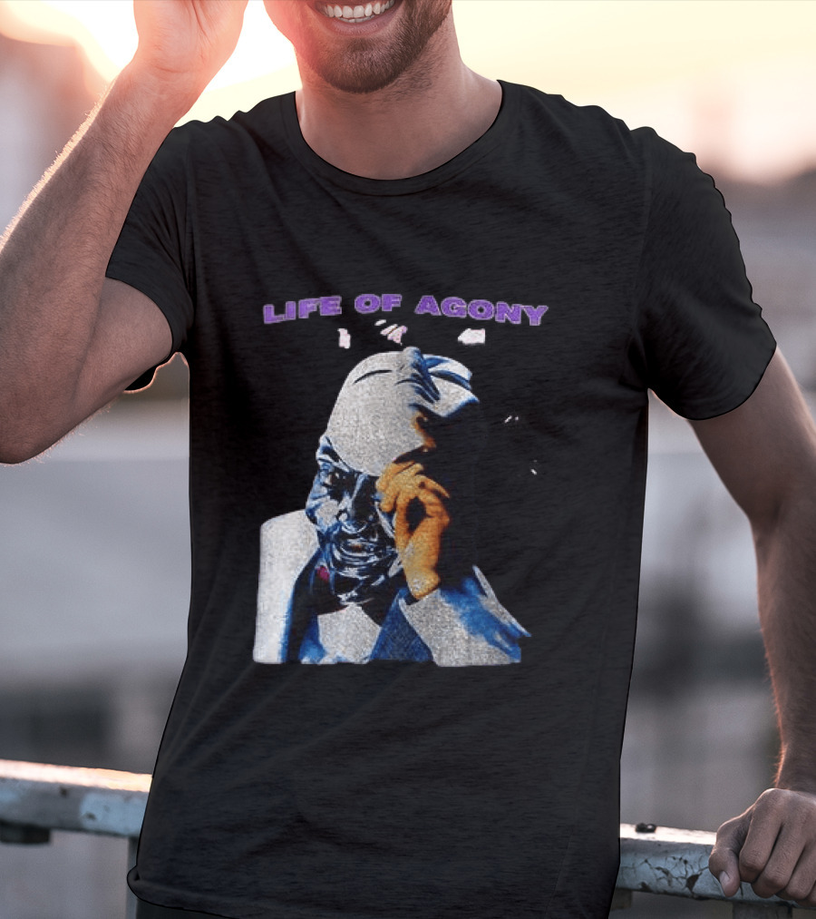 Life Of Agony Ugly Masked Face T-Shirt