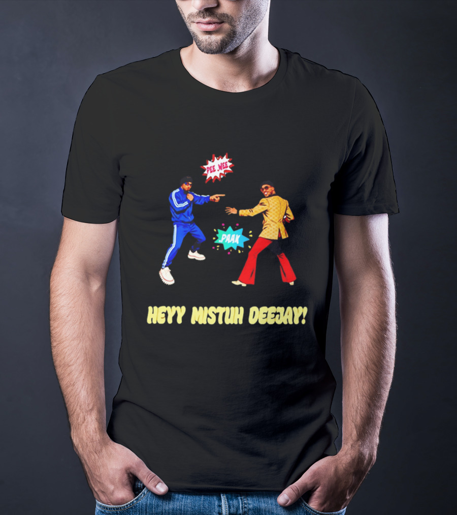 DJ Pee Wee Vs .Paak Heyy Mistuh Deejay The Romantic Tour Live 2026 T-Shirt