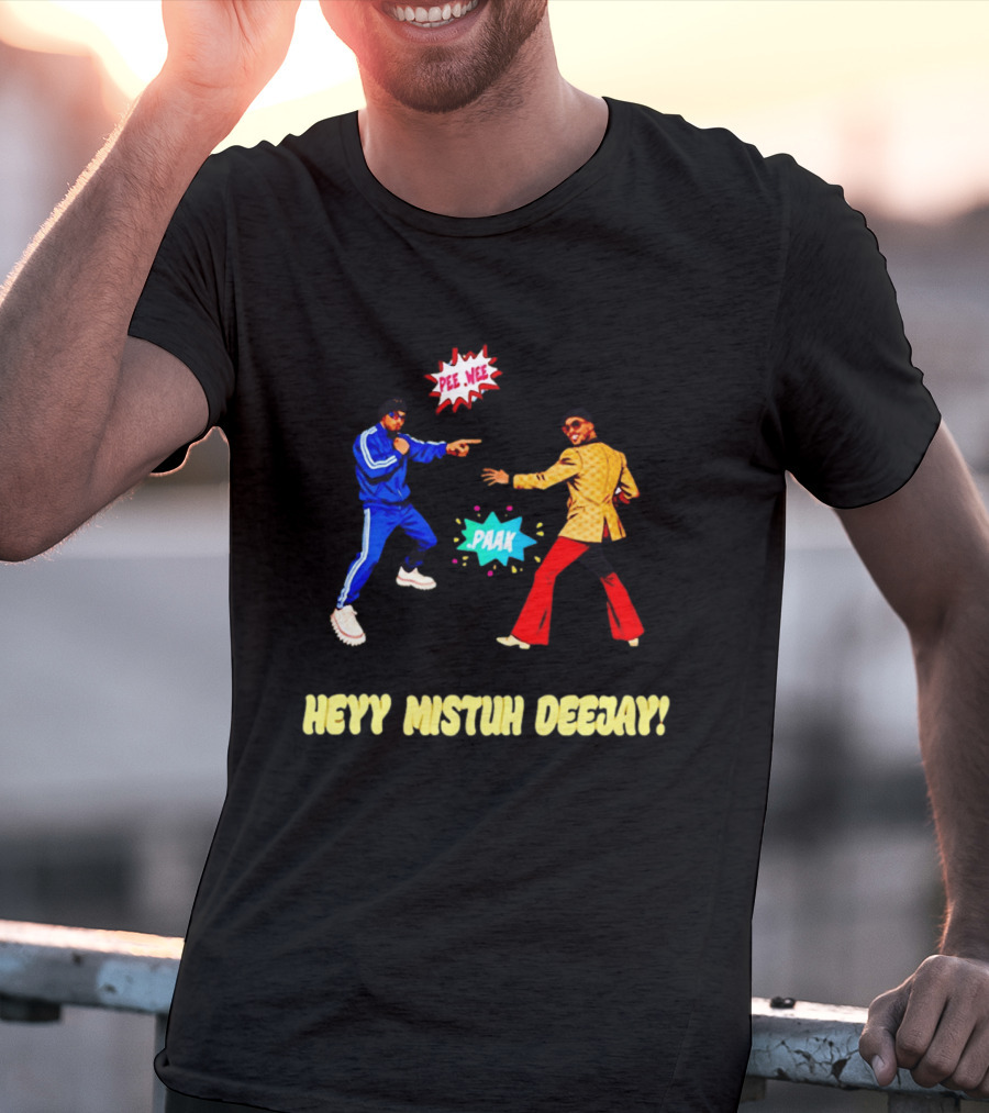 DJ Pee Wee Vs .Paak Heyy Mistuh Deejay The Romantic Tour Live 2026 T-Shirt