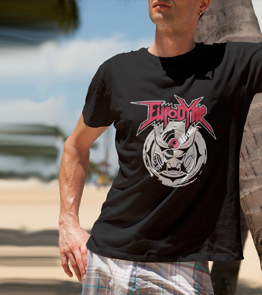 Eurodyne Samurai Cyberpunk Oni RCP77 T-Shirt