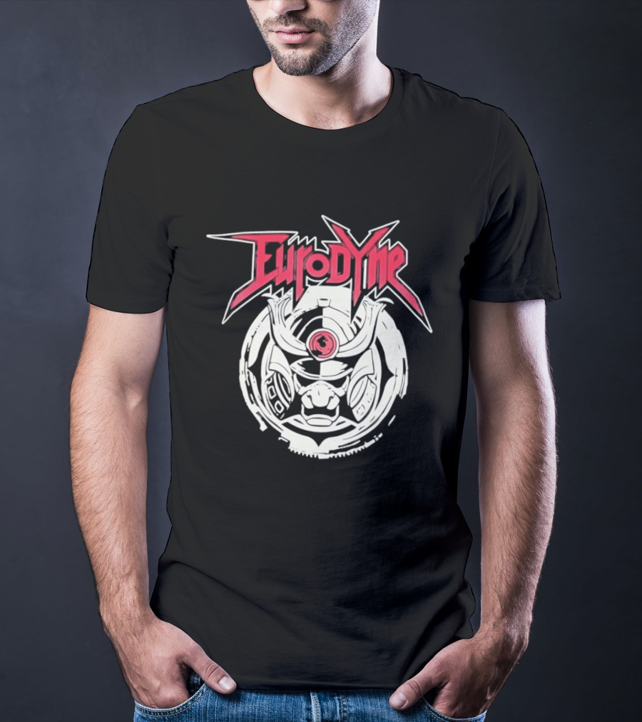 Eurodyne Samurai Cyberpunk Oni RCP77 T-Shirt