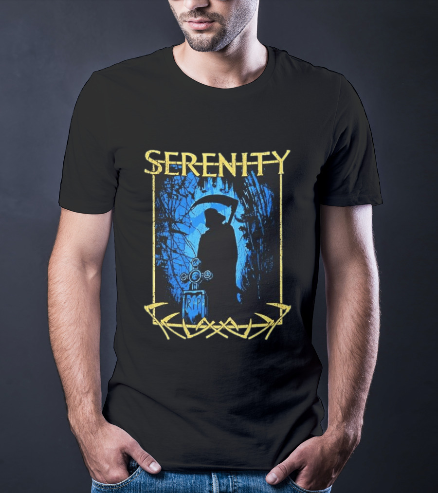 Serenity Grave Robber Reaper RIP Warren Lotas T-Shirt