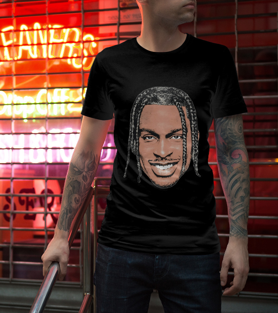 Shai Gilgeous Alexander Big Head Bootleg Style Basketball T-Shirt