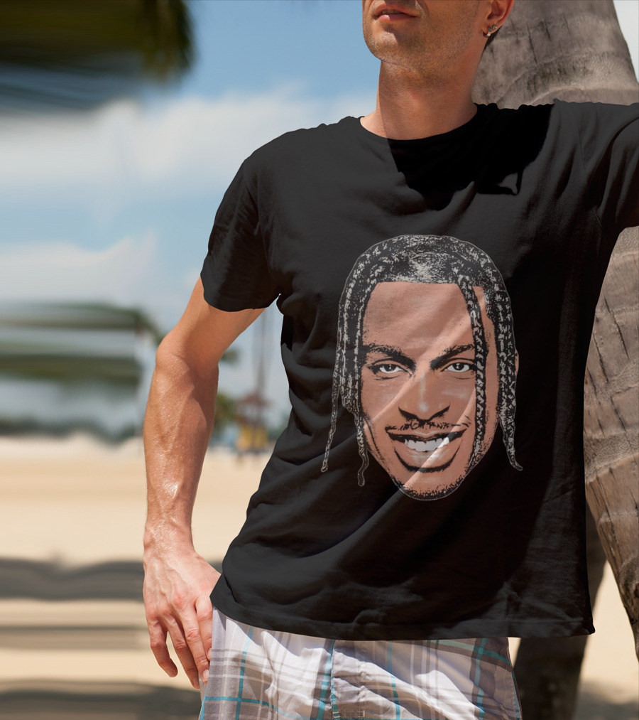 Shai Gilgeous Alexander Big Head Bootleg Style Basketball T-Shirt