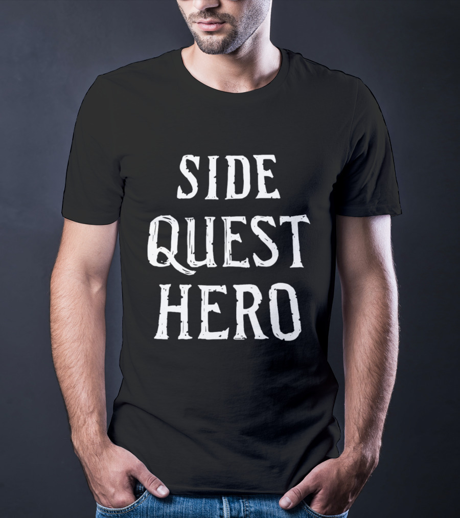 Side Quest Hero Gaming Adventure T-Shirt