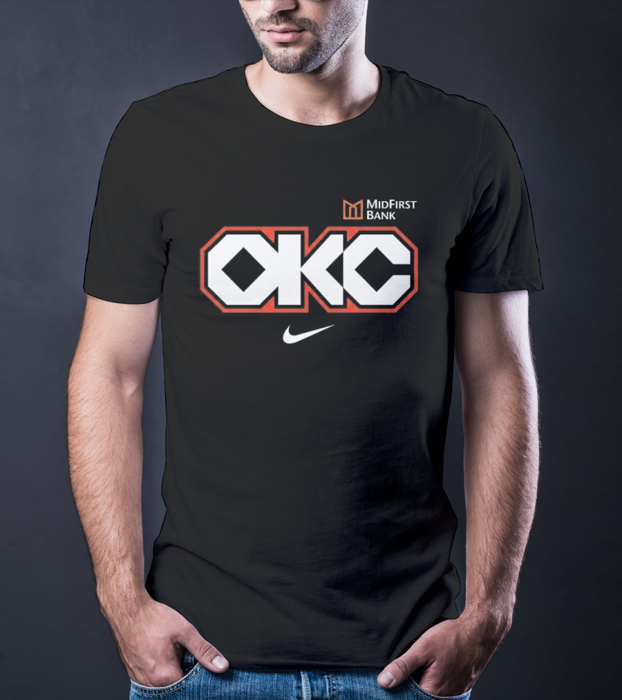 OKC Thunder Shai Gilgeous Alexander Nike MidFirst Bank Collaboration T-Shirt