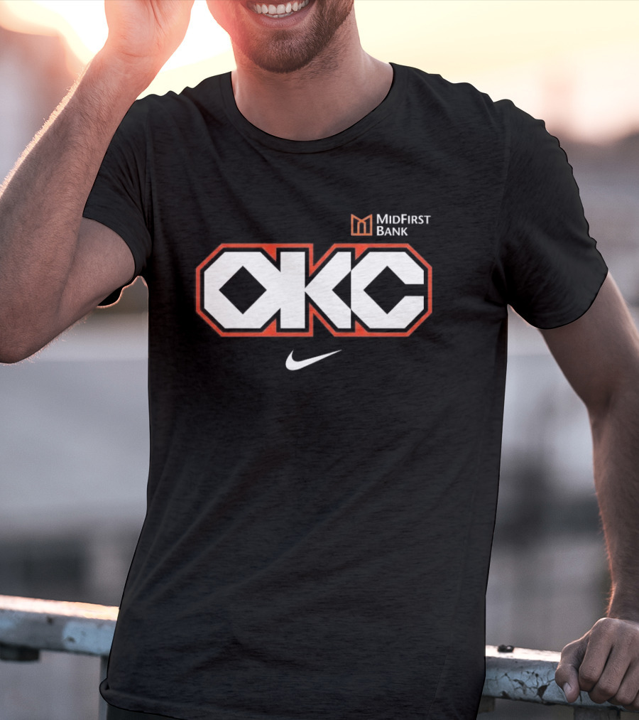 OKC Thunder Shai Gilgeous Alexander Nike MidFirst Bank Collaboration T-Shirt