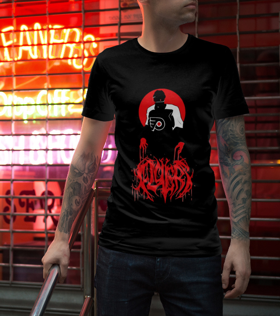 Philadelphia Flyers Legacy Of Blood Iconic Hockey T-Shirt
