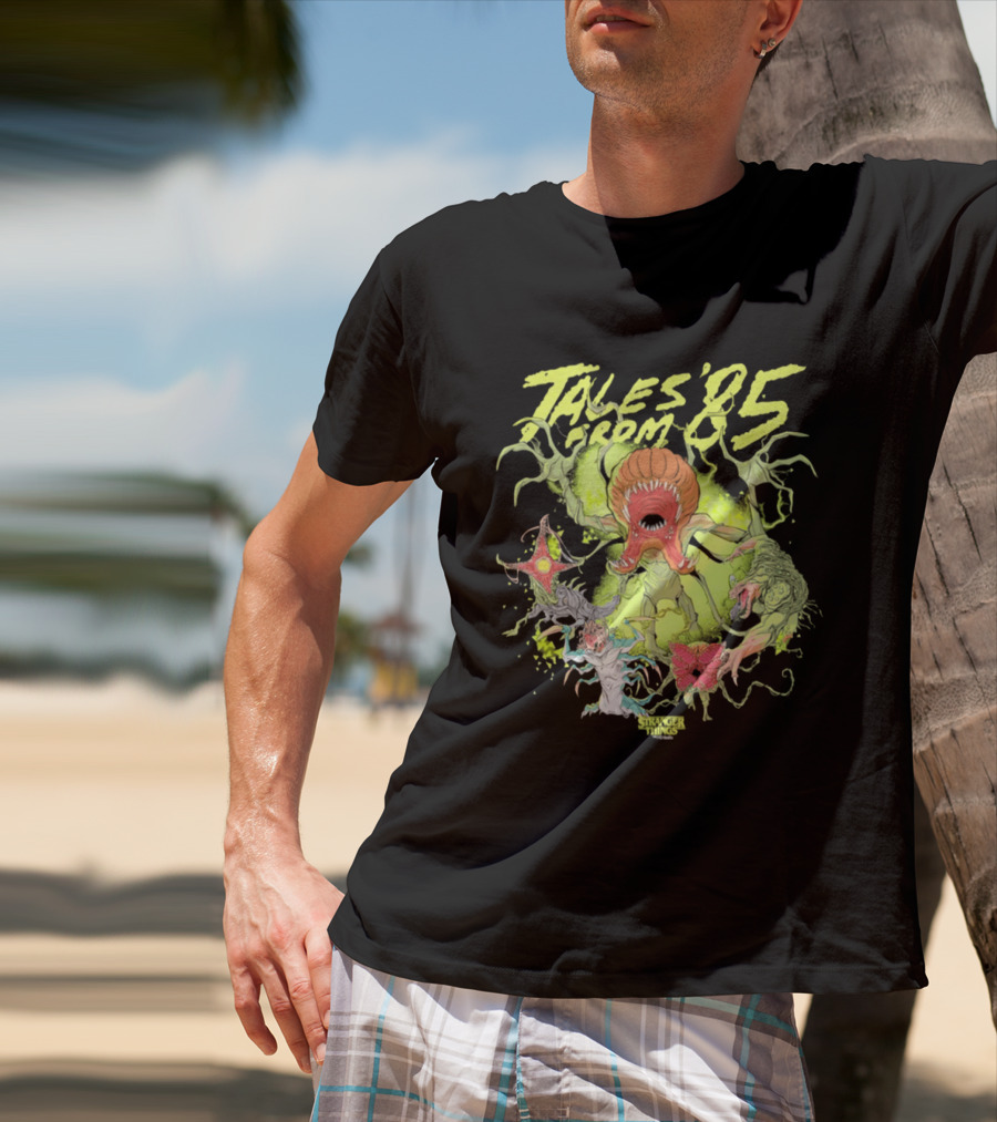 Tales From '85 Creature Monster Scene T-Shirt