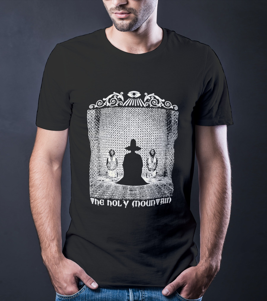 The Holy Mountain Mystical Silhouette With Eye T-Shirt