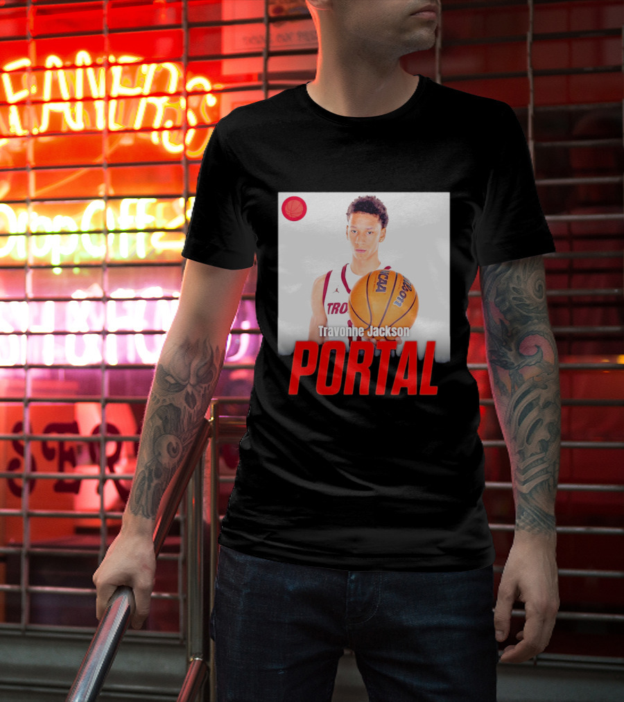 Travonne Jackson Portal NCAA Basketball T-Shirt