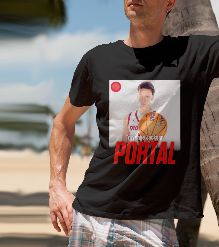 Travonne Jackson Portal NCAA Basketball T-Shirt