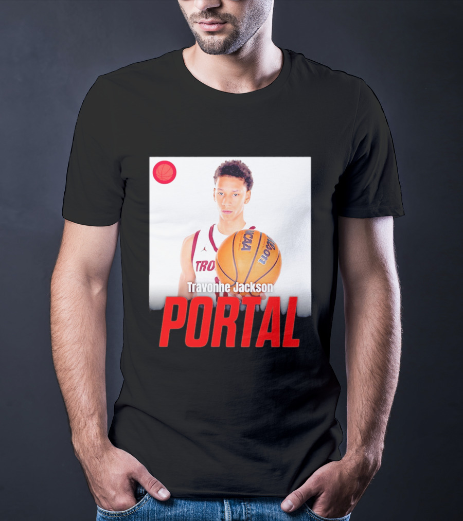Travonne Jackson Portal NCAA Basketball T-Shirt