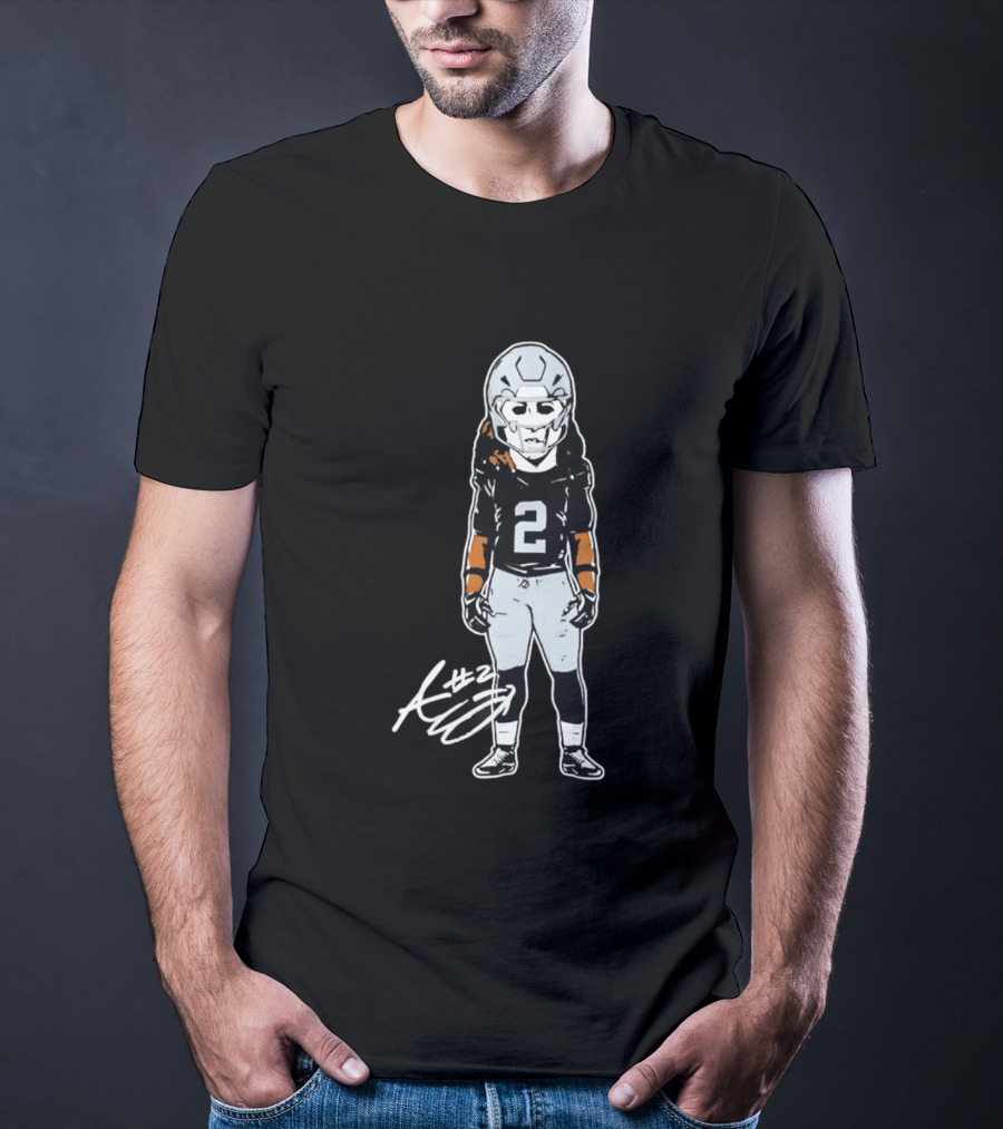 Boogeyman Ashton Jeanty Las Vegas Football Number 2 T-Shirt