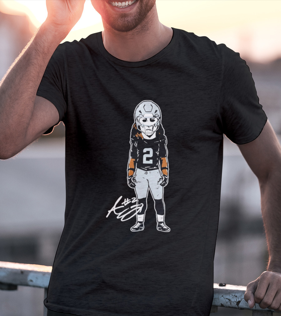 Boogeyman Ashton Jeanty Las Vegas Football Number 2 T-Shirt