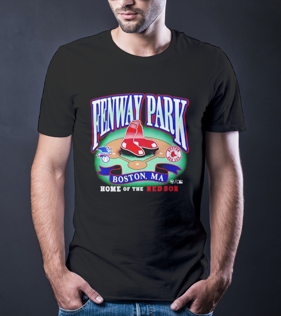 Boston Red Sox Fenway Park Boston MA Home Of The Red Sox American League 2026 T-Shirt
