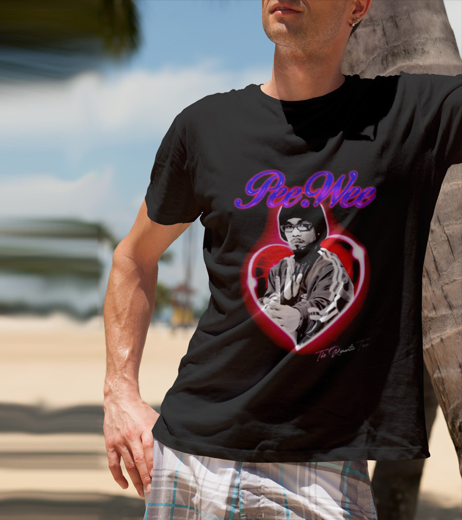 Pee Wee Heart Tour 2026 Anderson Paak Live Performance T-Shirt