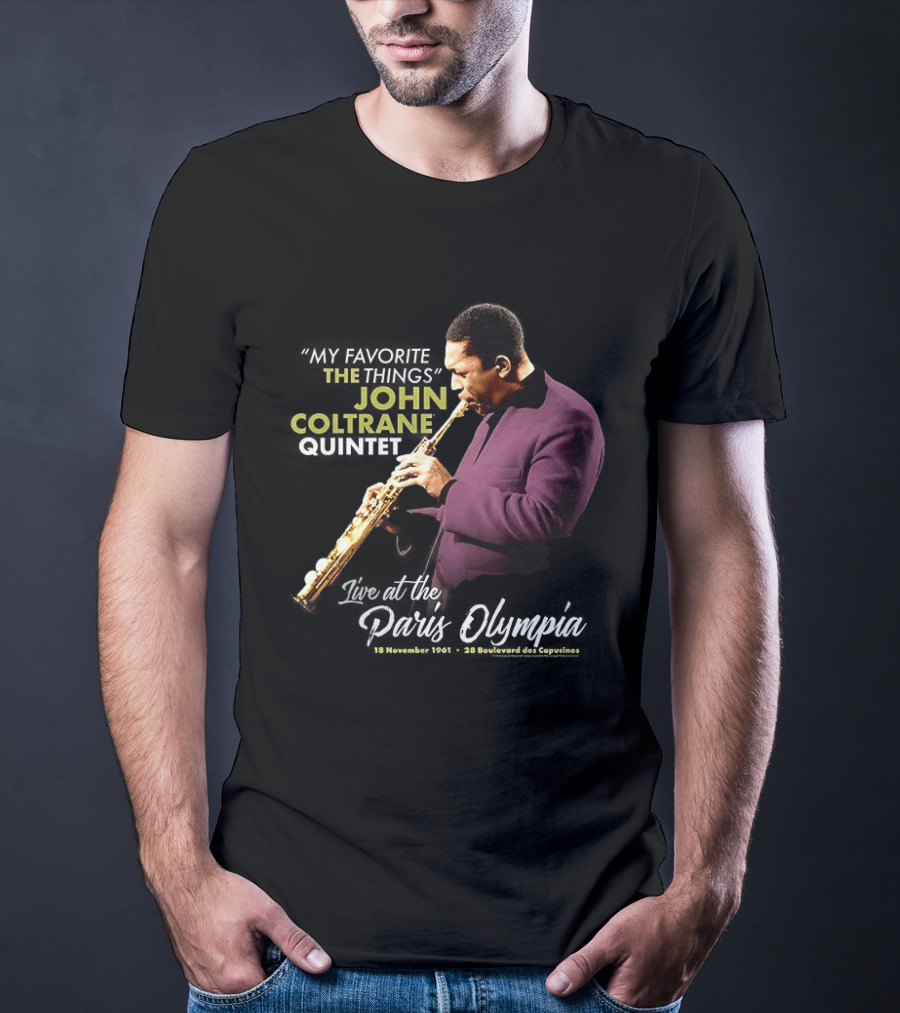 John Coltrane My Favorite Things Quintet Paris Olympia 1961 T-Shirt