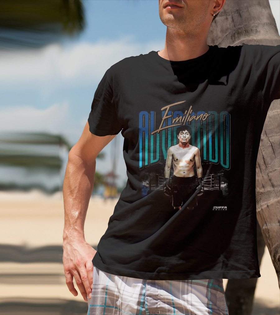 Emiliano Alvarado Zuffa Boxing Fighter Pose Arena Alvarado T-Shirt