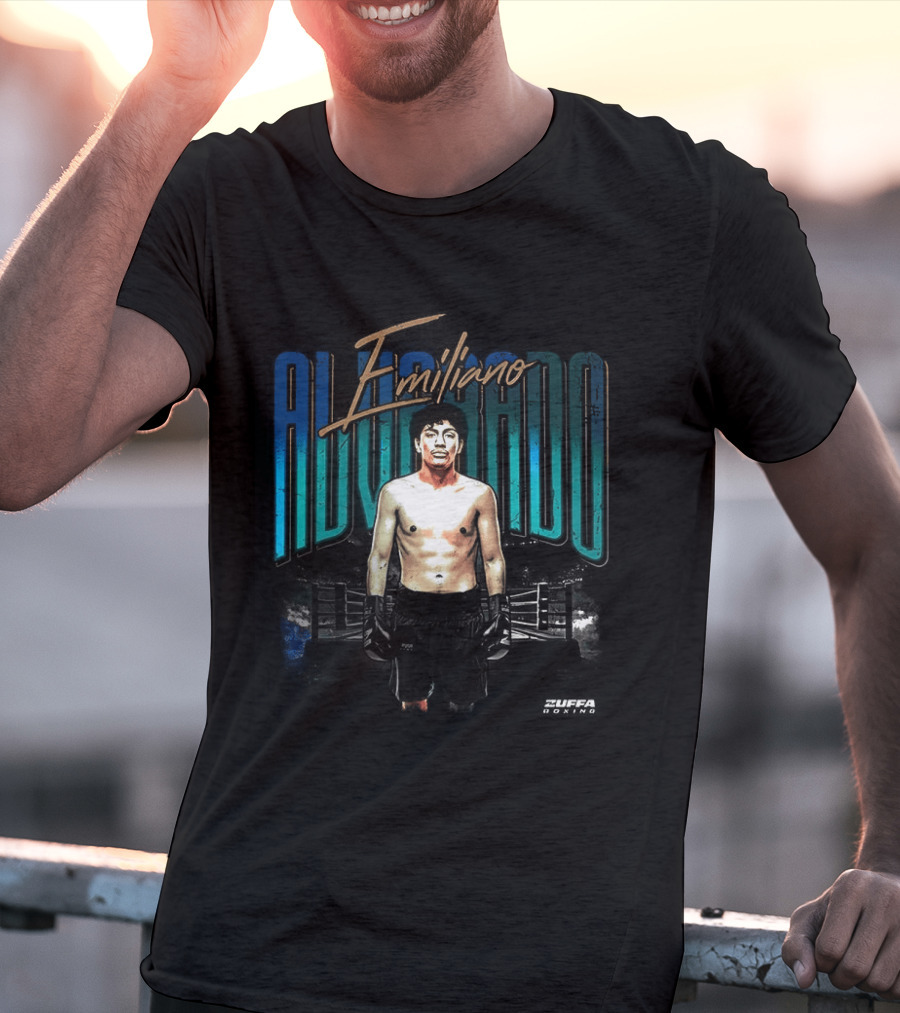 Emiliano Alvarado Zuffa Boxing Fighter Pose Arena Alvarado T-Shirt