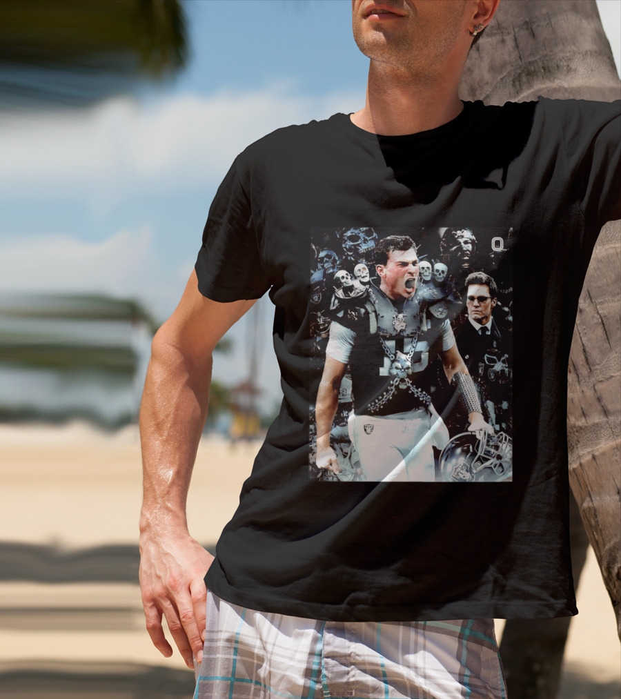 Raider Fernando Mendoza Draft 2026 Skull Knight T-Shirt