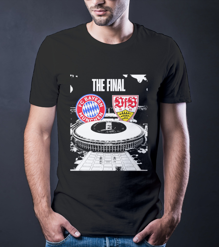 FC Bayern München Vs VfB Stuttgart The Final DFB Pokal 2026 T-Shirt