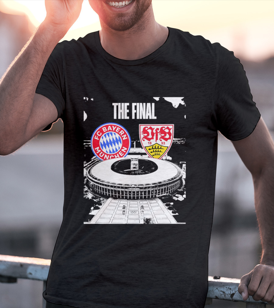 FC Bayern München Vs VfB Stuttgart The Final DFB Pokal 2026 T-Shirt
