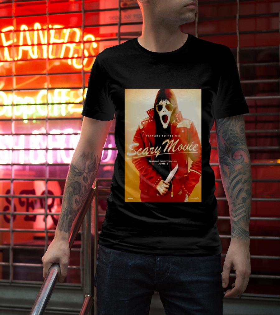 Scary Movie Prepare To Hee Hee Touching Fans Everywhere June 5 Michael T-Shirt