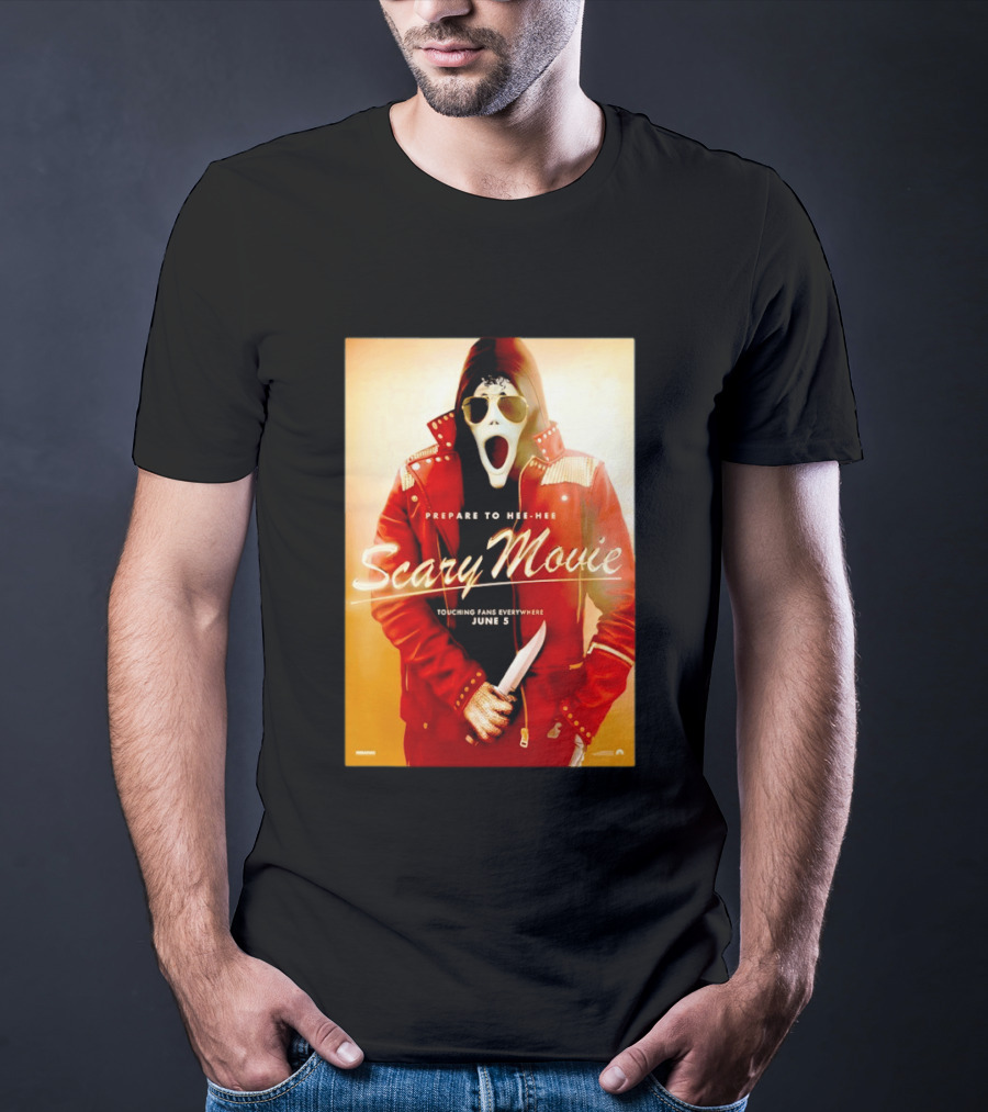 Scary Movie Prepare To Hee Hee Touching Fans Everywhere June 5 Michael T-Shirt