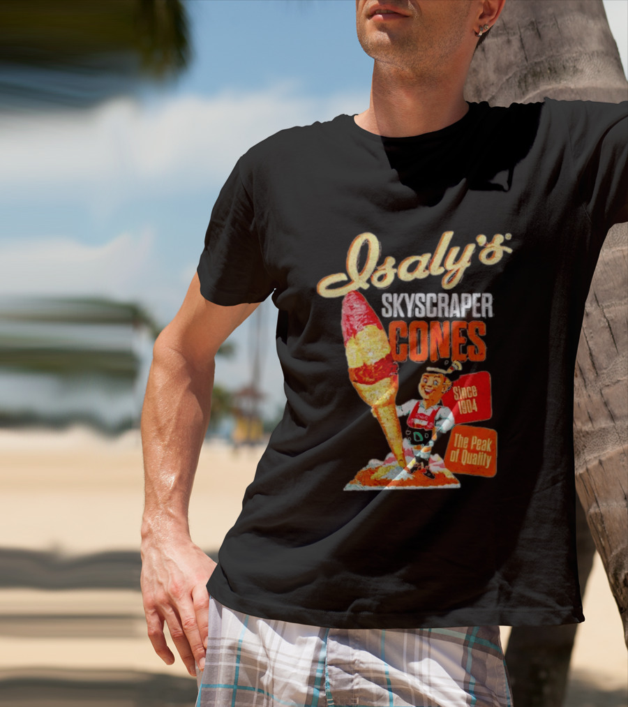 Isaly's Skyscraper Cones Since 1904 The Peak Of T-Shirt