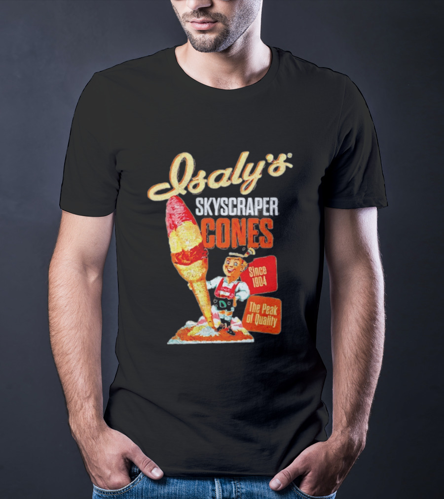 Isaly's Skyscraper Cones Since 1904 The Peak Of T-Shirt