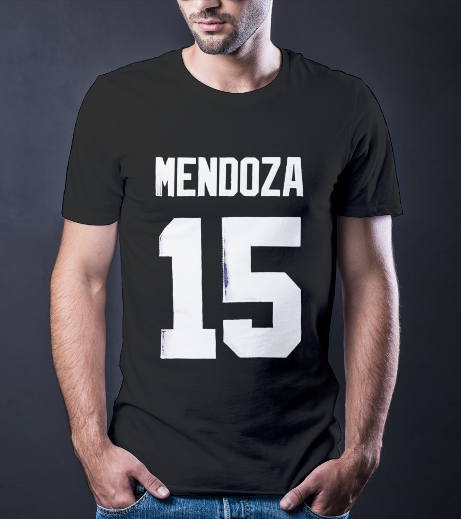 Mendoza 15 Las Vegas Raiders T-Shirt